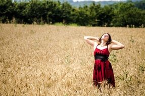 Woman Photography Grain Camera