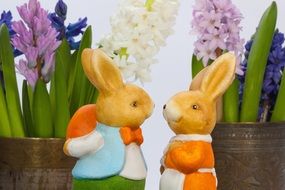cute ceramic easter rabbit