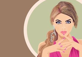 l Girl With Pink Dress