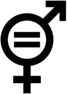 Gender Symbol drawing