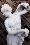 white antique statue of the goddess
