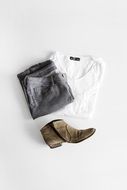 Shoes and clothing
