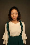 portrait of a beautiful asian girl
