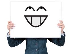 Woman Smiley Emoticon drawing