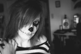 woman face design