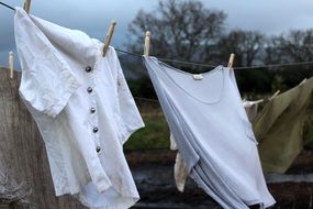 clothes for drying