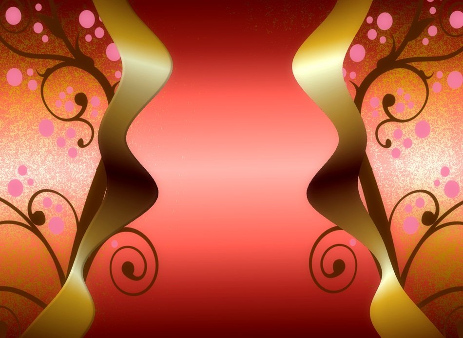 Background Floral Abstract Decor