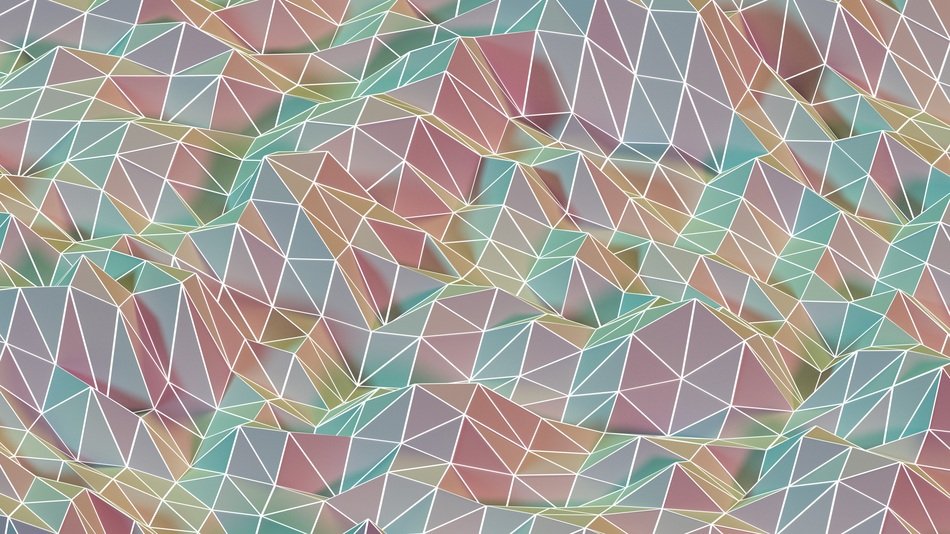 Triangle Mesh Render Background