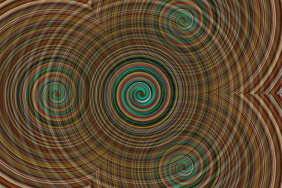 Swirl Spiral Colors Mix Funds
