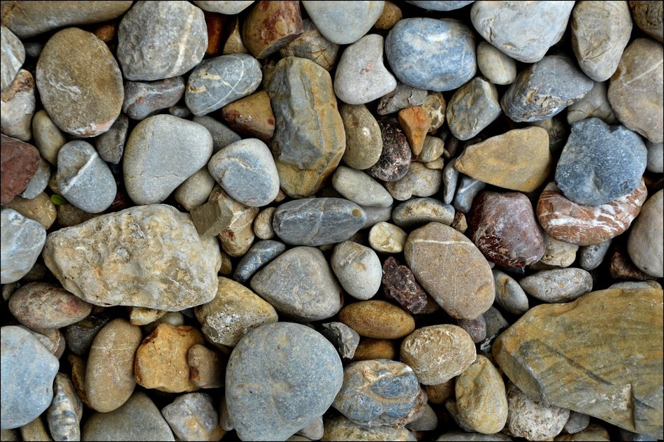 Pebble Texture Background Stones