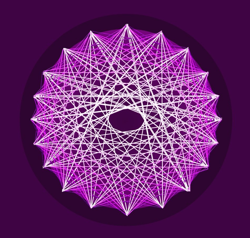 Mandala Mallow Circle Abstract