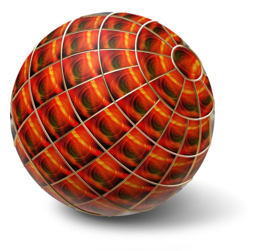 Ball About Abstract Background
