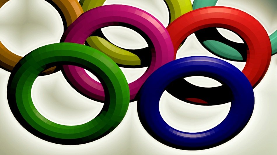 Background Rings Circle Form