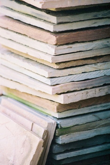 Slate Tiles Stone Background