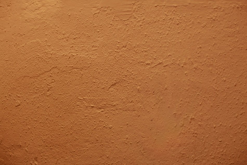 Plaster Terracotta Color Wall