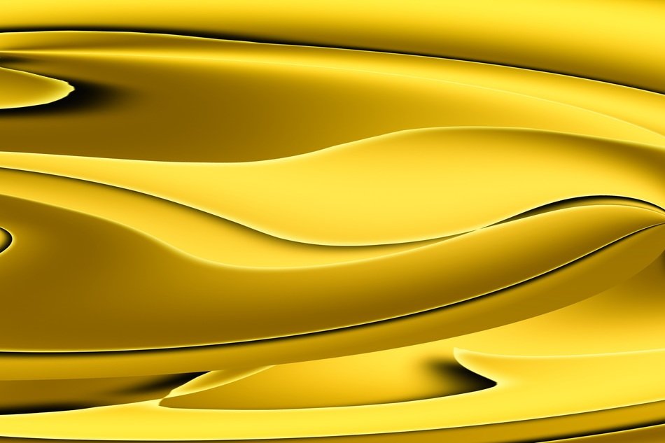 yellow background with creative curve