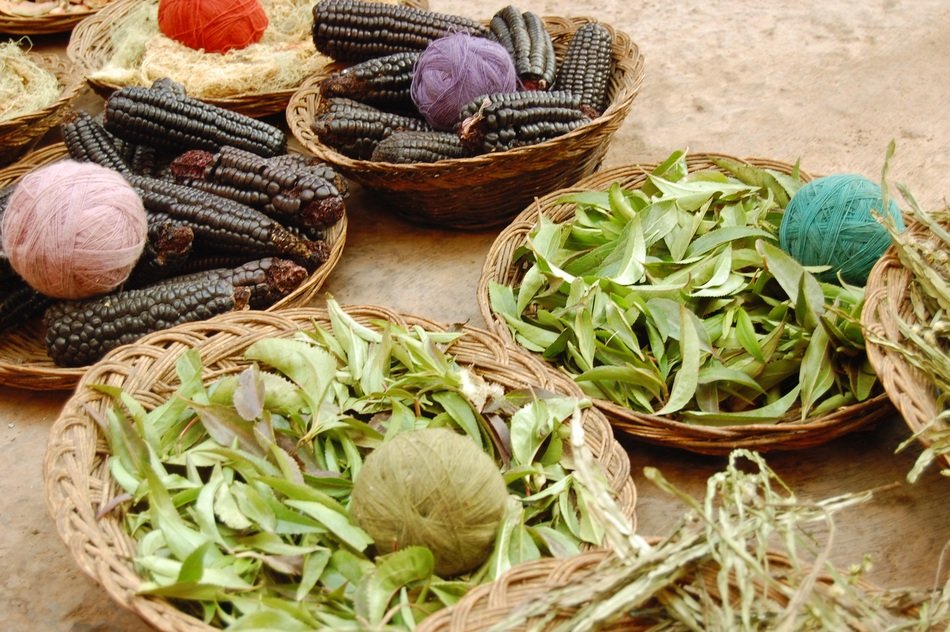 Wool Dyed Handmade Wool Craft