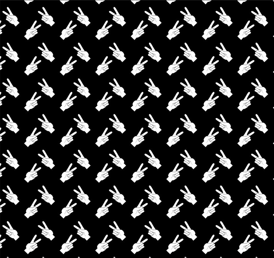 Peace Model Sign Background