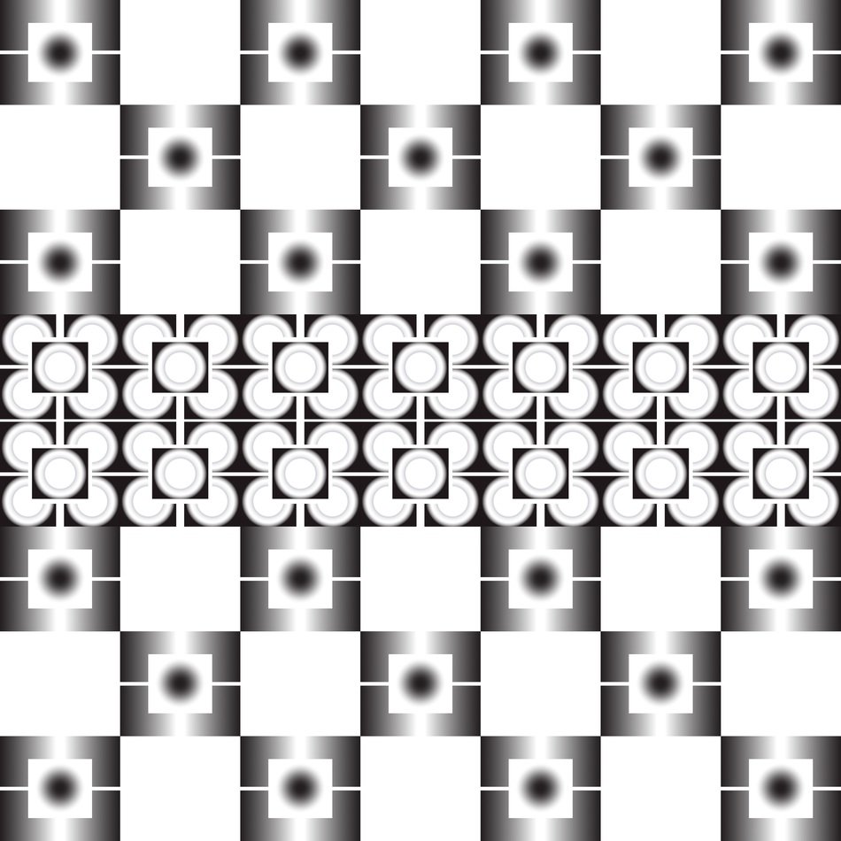 geometric design on white background