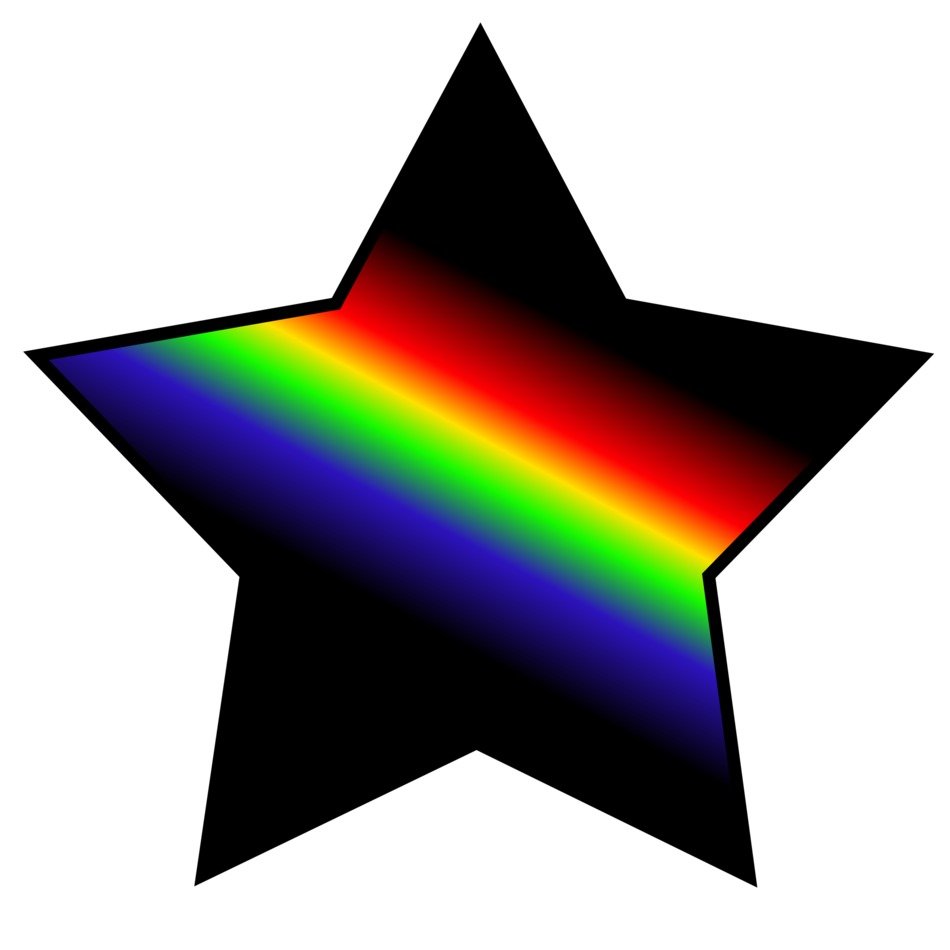Star Rainbow Color