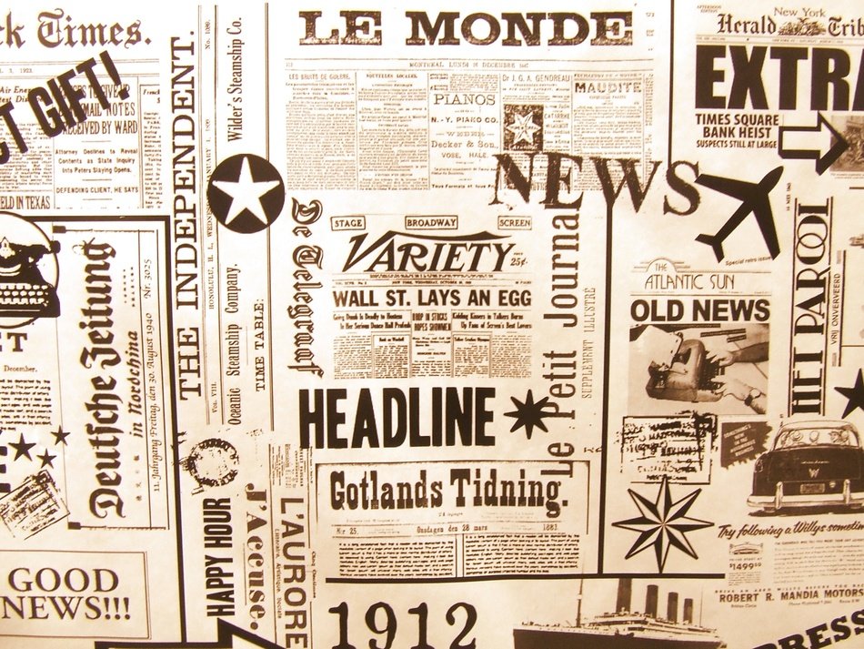 Newspaper Le Monde Background Free Image Download