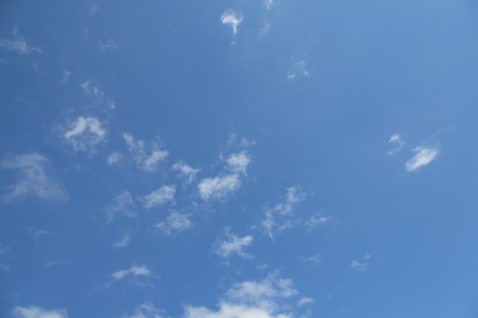 Sky Blue White Clouds