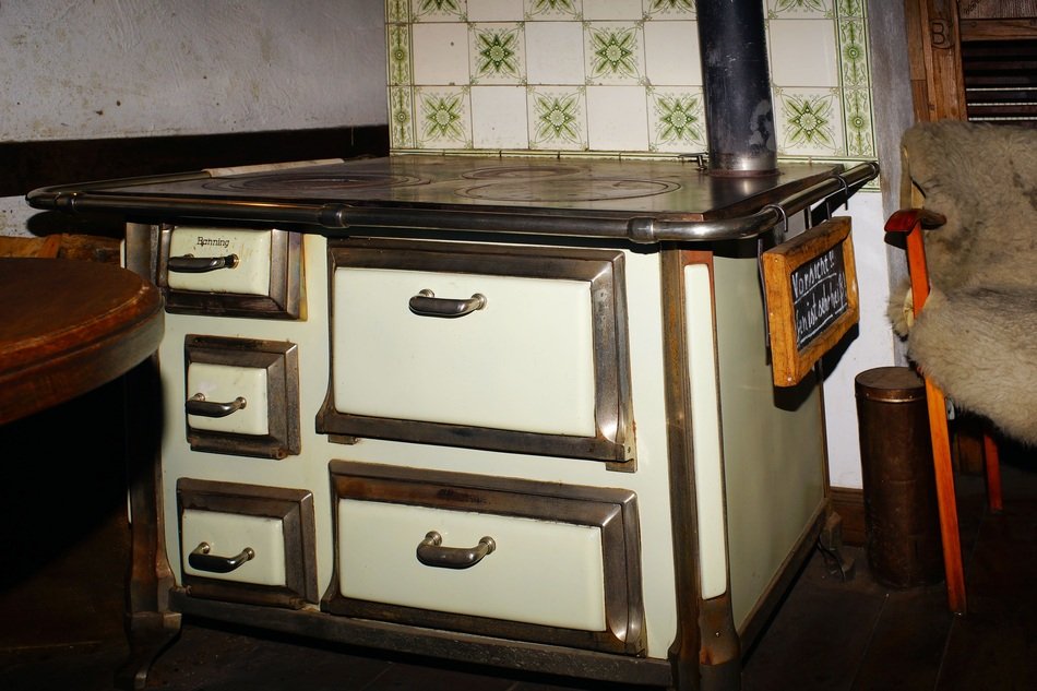 Stove Fireplace Old Ostfriesisch