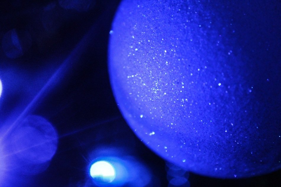 Christmas Lights Blue Booked