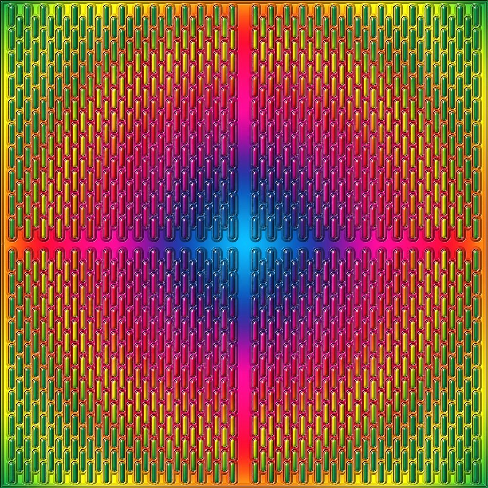 iridescent background with ornamental pattern