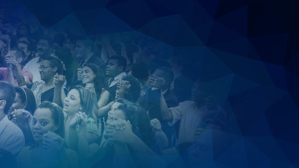 Worship Young Blue Background
