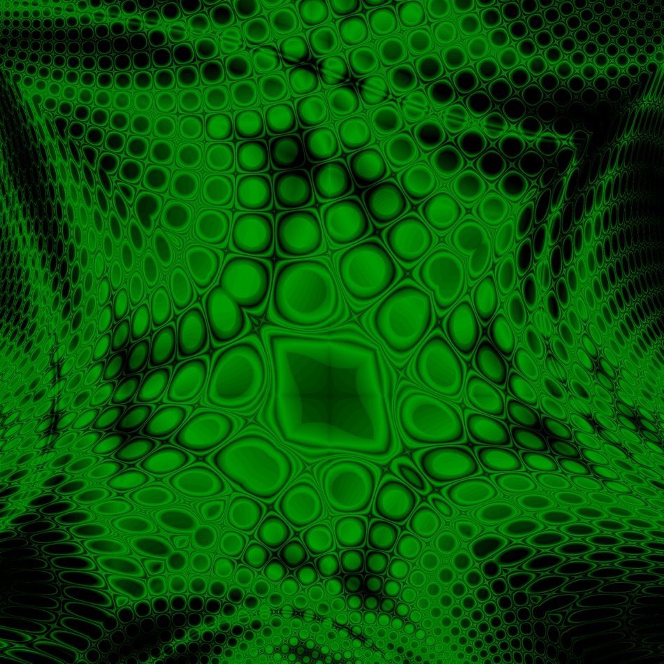 green 3d background