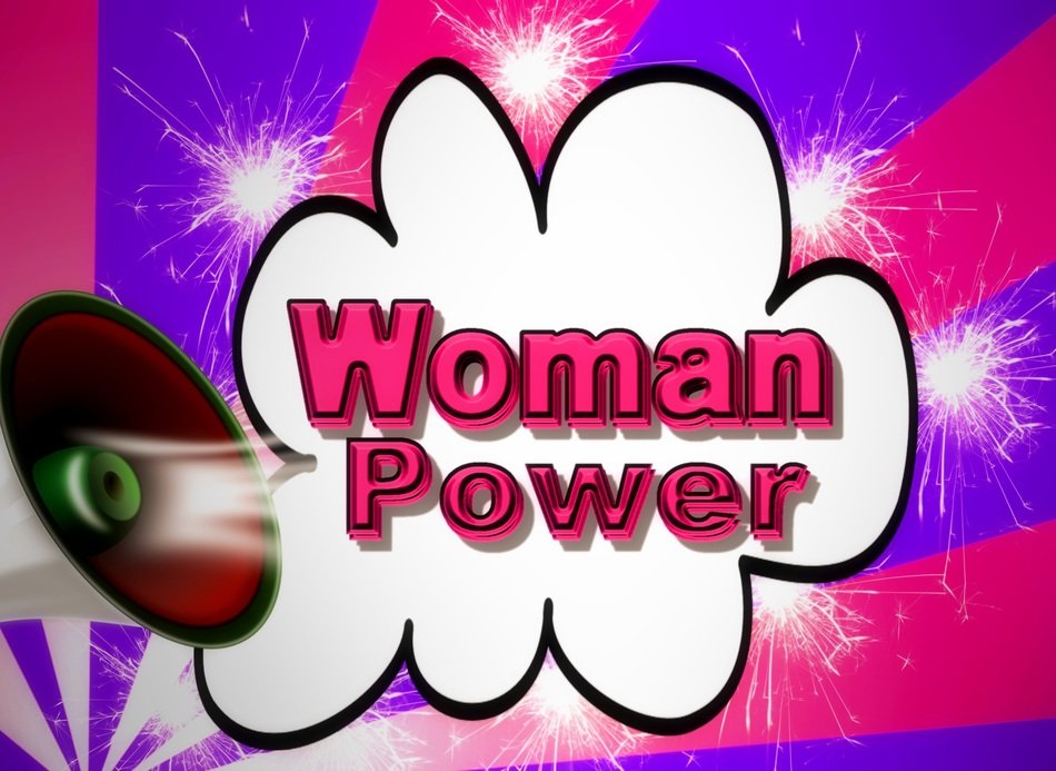 Background Women'S Power Woman