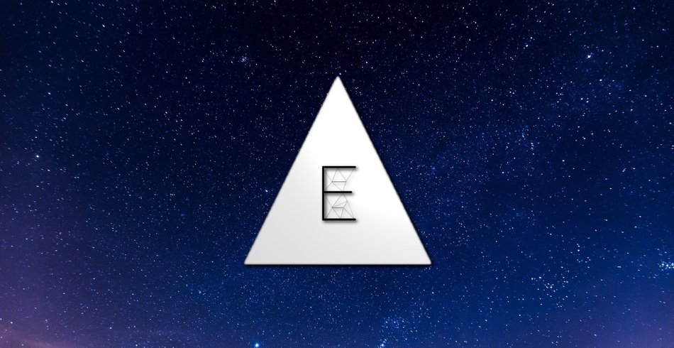 Triangle Space Background