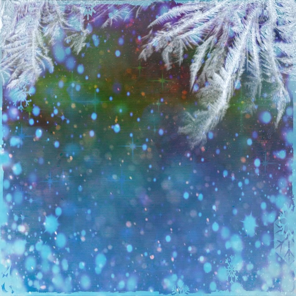 Background Christmas Snowflakes