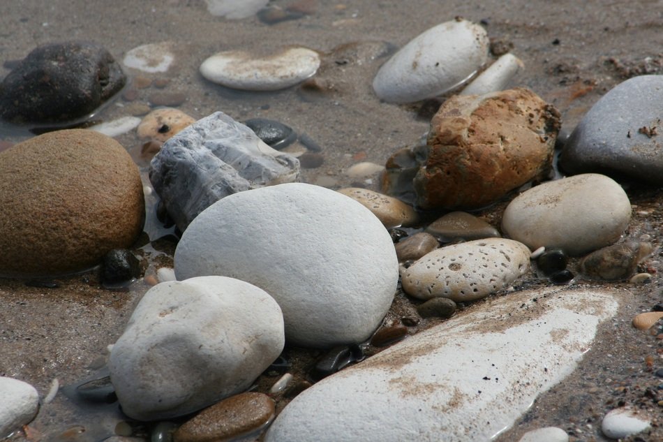 Pebbles Stones Beach Bridlington