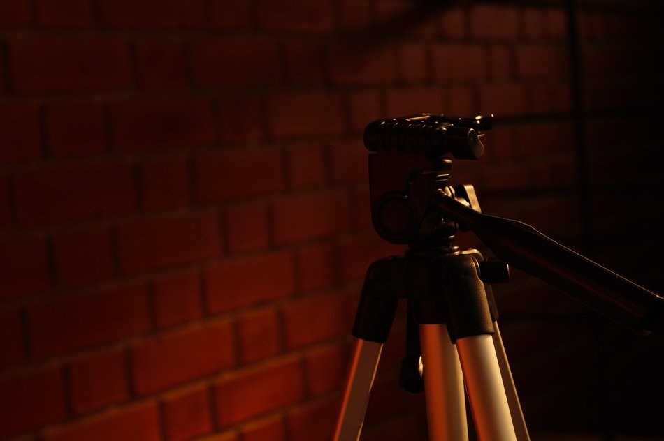 Tripod Gray Color Black Colorful