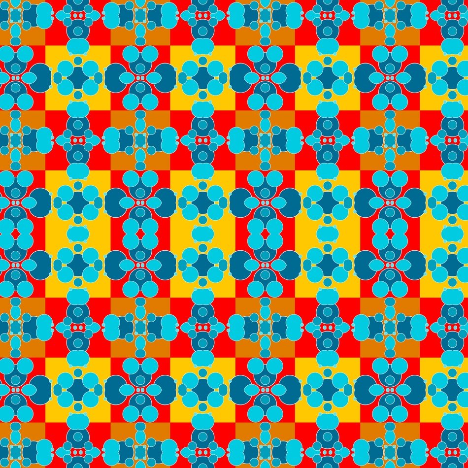 Pop-Art Abstract Design Pattern
