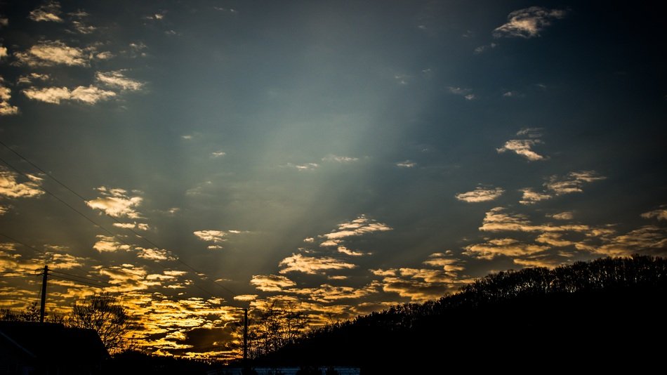 Wallpapers Glow Sky Cloud