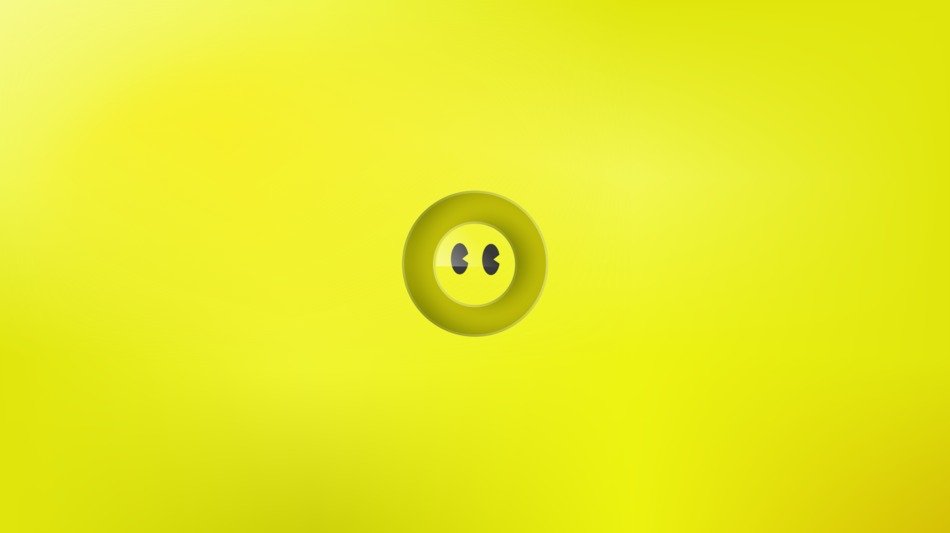 Wallpaper Yellow Art Emoticon