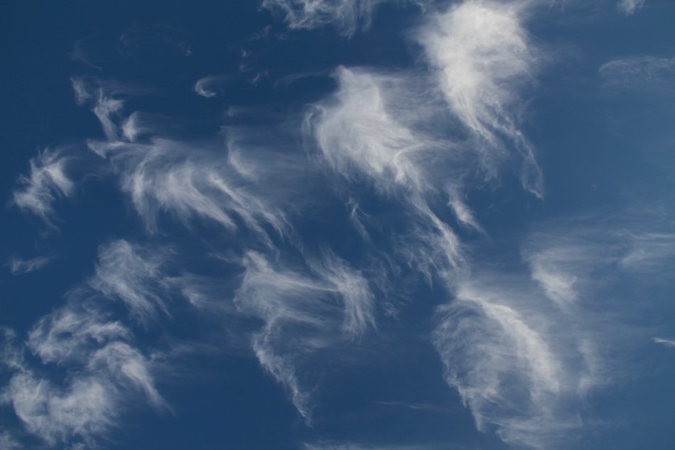 Cirrus Clouds Clouds Blue Sky