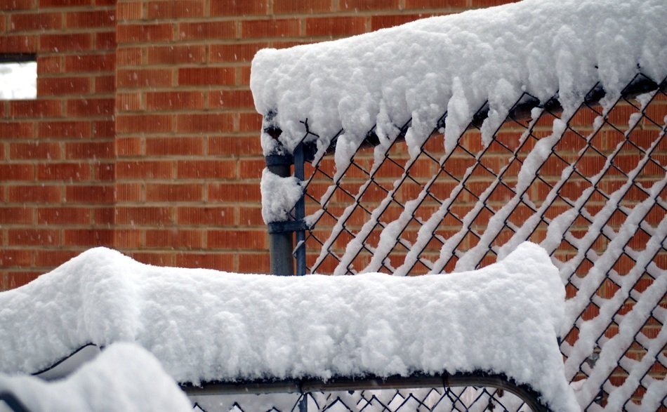 Snow Texture Outdoors Urban