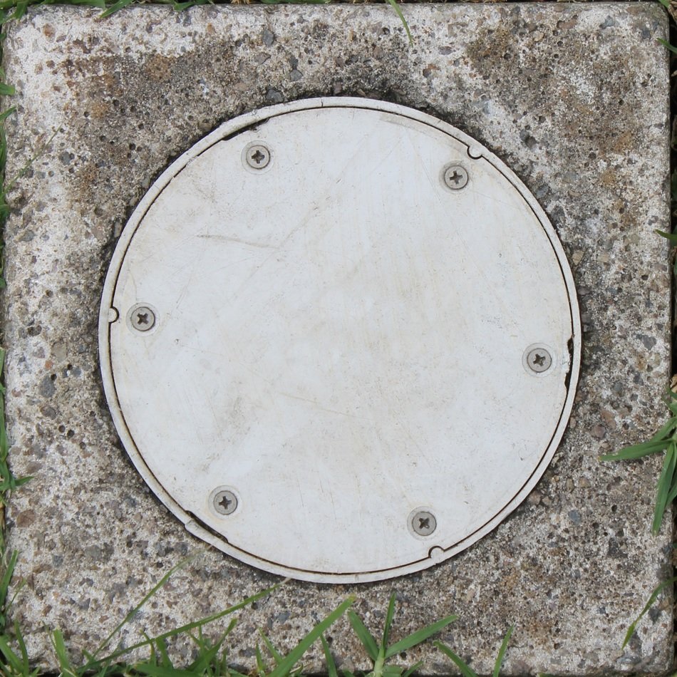 Concrete Cover Hole Texture