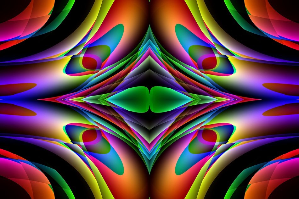 beautiful iridescent pattern