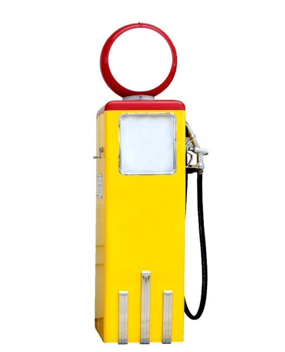 Gas Pump Png Red Yellow