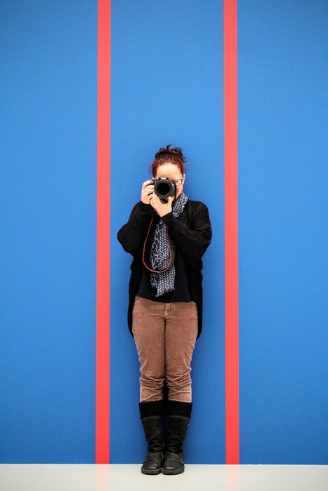 Photographer Horizontal Stripes