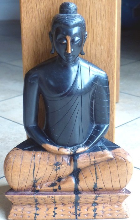 Buddha Statue Wooden Texture