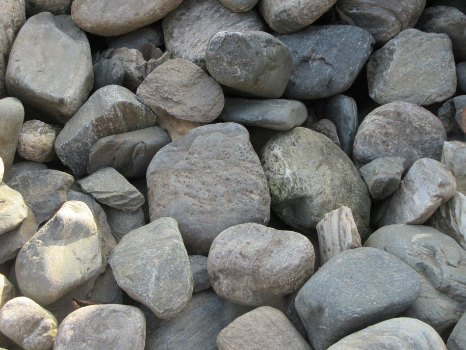 Stones Texture Grey Pebbles