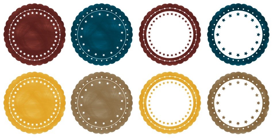 Badge Button Icon Vintage