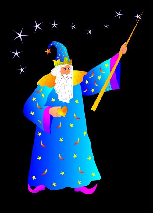 Magician Wand Merlin Magical