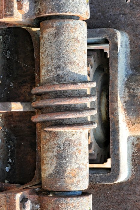 Iron Rust Texture Paint Gears